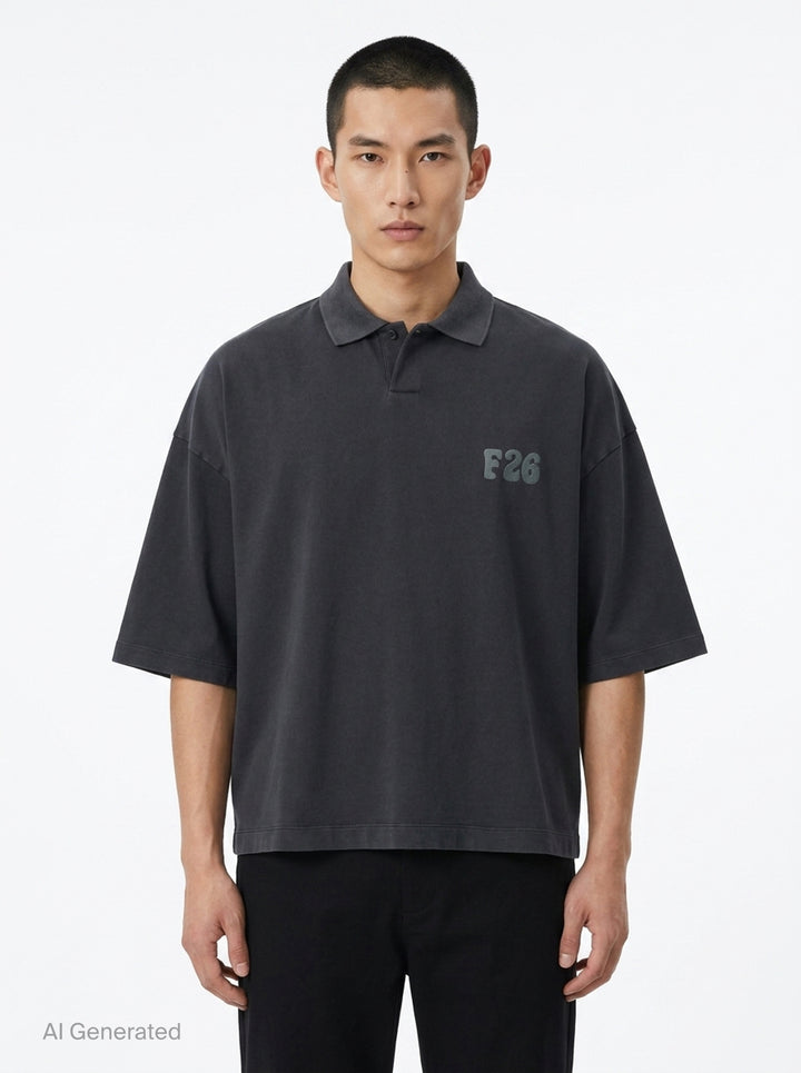 F26 Cropped Polo | Fear of God Essentials | Club21 - front