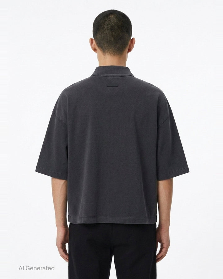 F26 Cropped Polo | Fear of God Essentials | Club21 - back