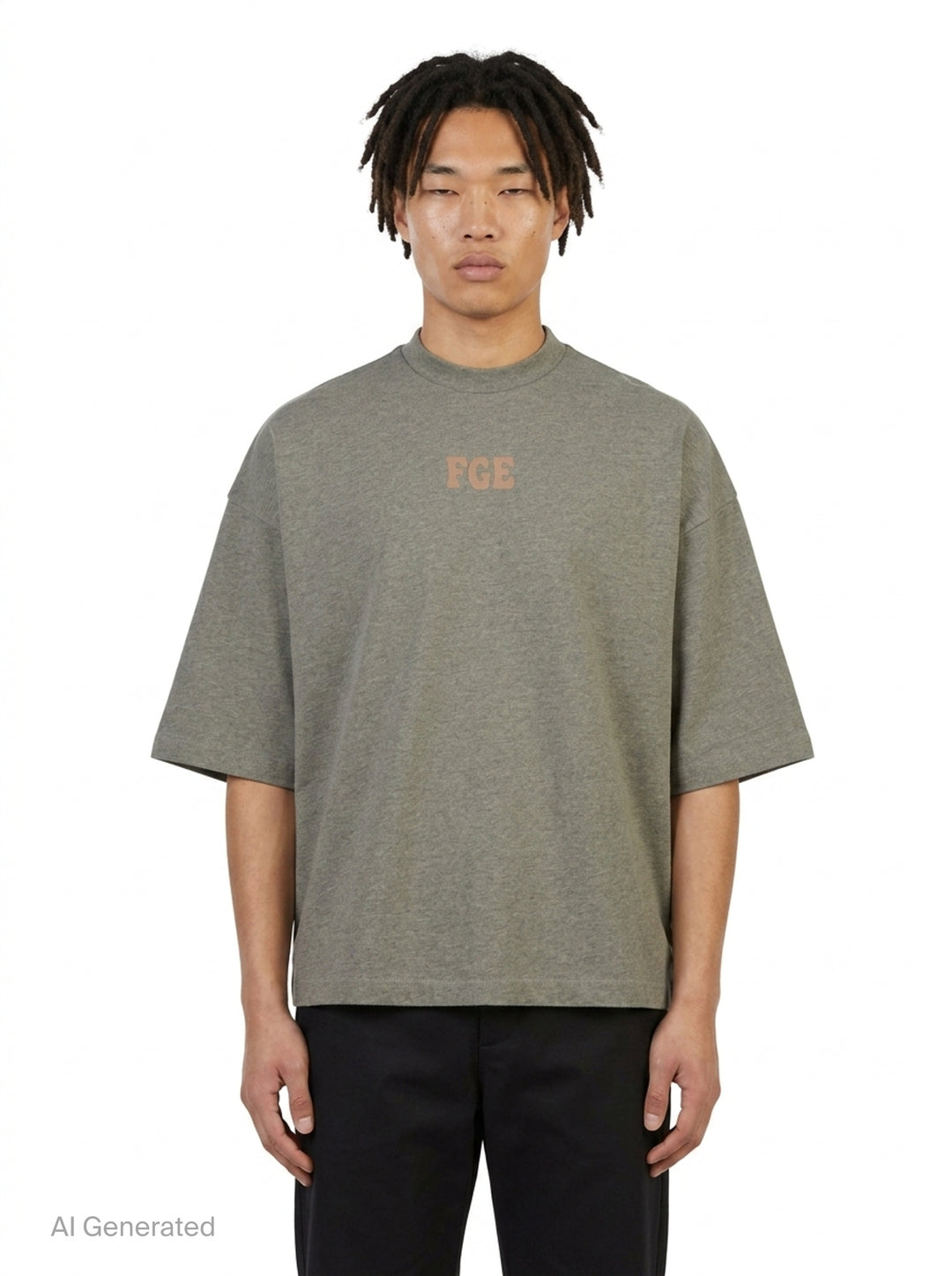 FGE Mock Neck Tee | Fear of God Essentials | Club21 - front