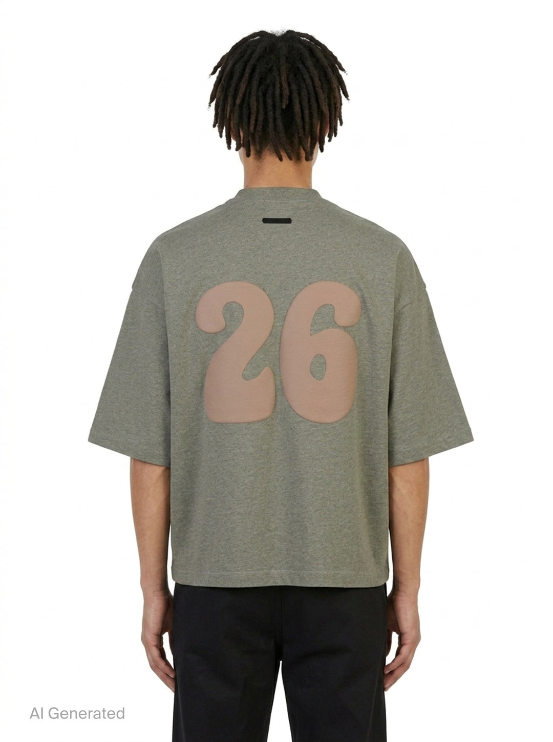 FGE Mock Neck Tee | Fear of God Essentials | Club21 - back