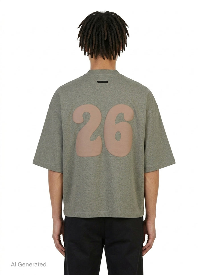 FGE Mock Neck Tee | Fear of God Essentials | Club21 - back