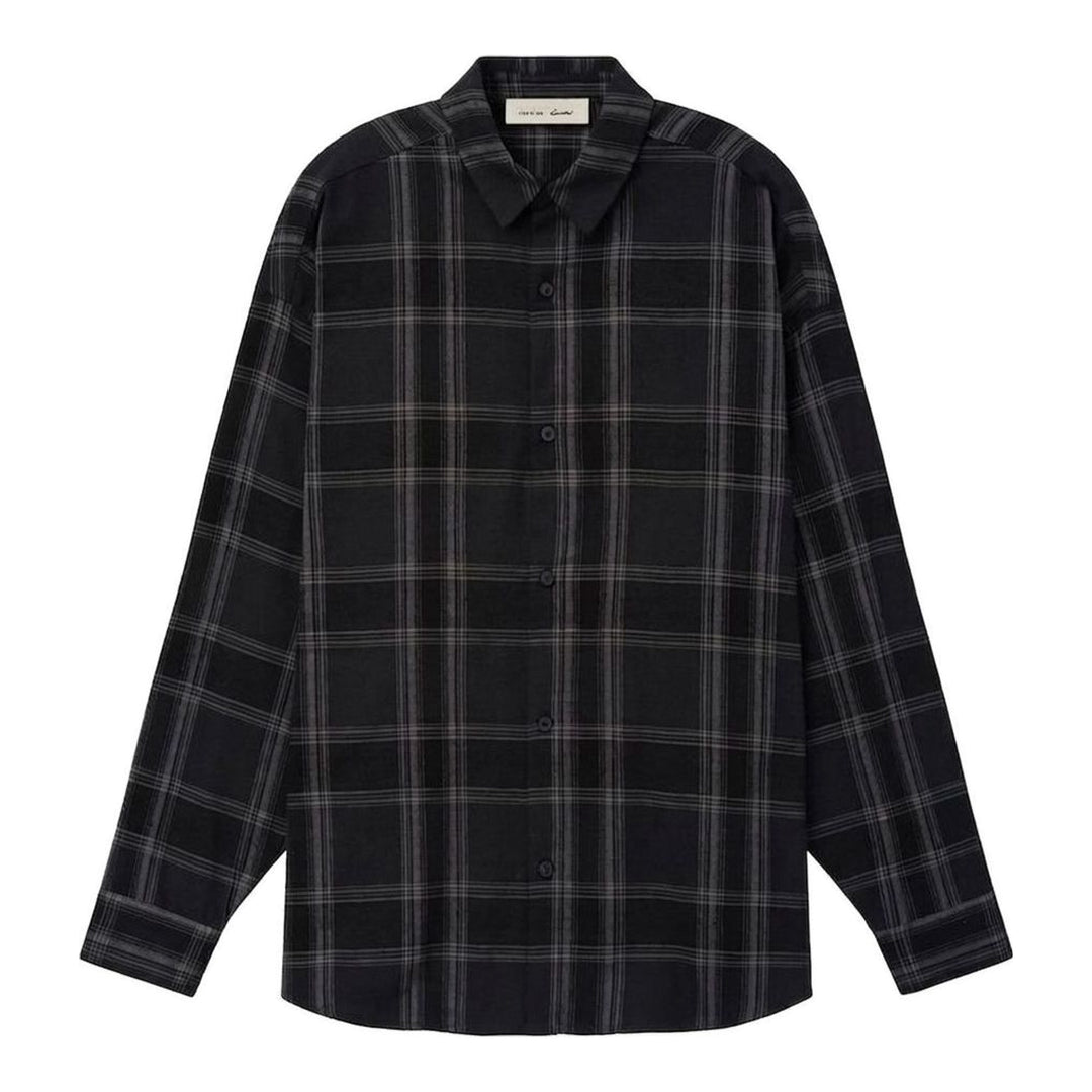 Long Sleeve Plaid Button Up Shirt | Fear of God Essentials | Club21 - packshot
