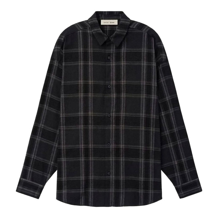 Long Sleeve Plaid Button Up Shirt | Fear of God Essentials | Club21 - packshot