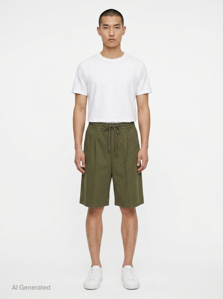 Relaxed Drawstring Shorts | Fear of God Essentials | Club21 - front