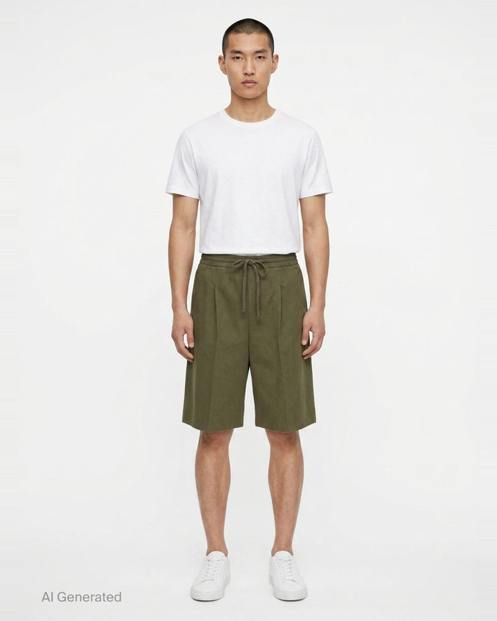 Relaxed Drawstring Shorts | Fear of God Essentials | Club21 - front