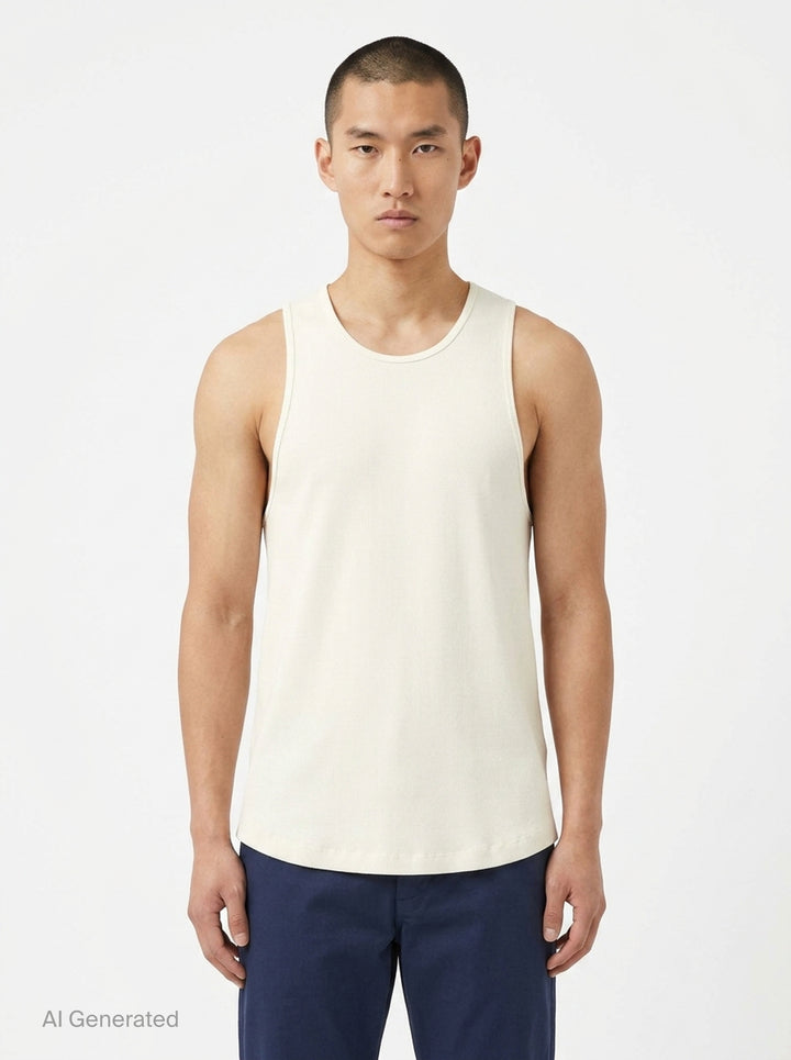 Ribbed Essential Tank | Fear of God Essentials | Club21 - front