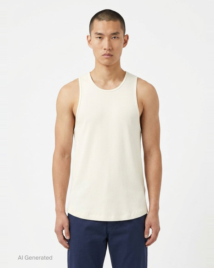Ribbed Essential Tank | Fear of God Essentials | Club21 - front