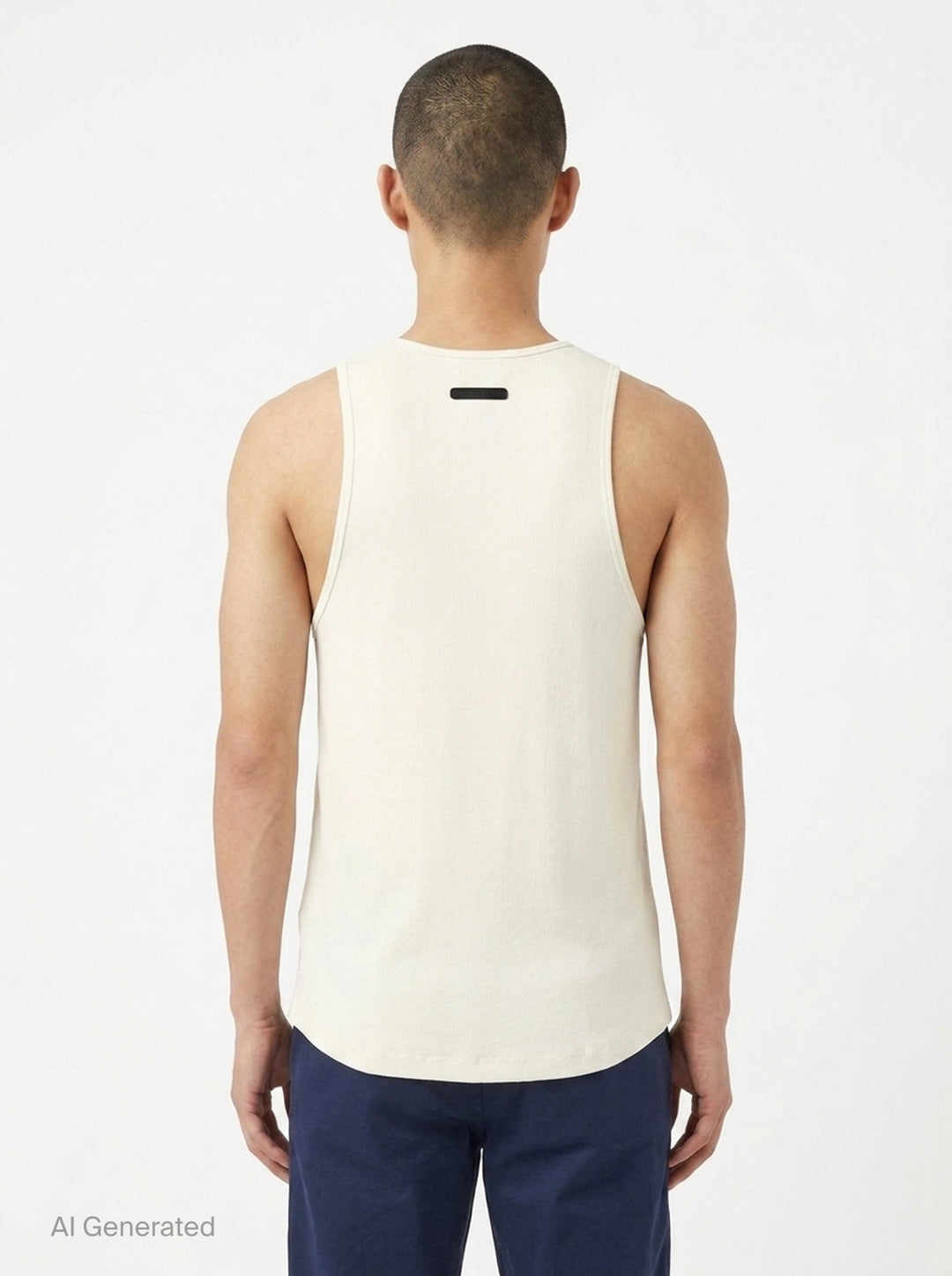 Ribbed Essential Tank | Fear of God Essentials | Club21 - back