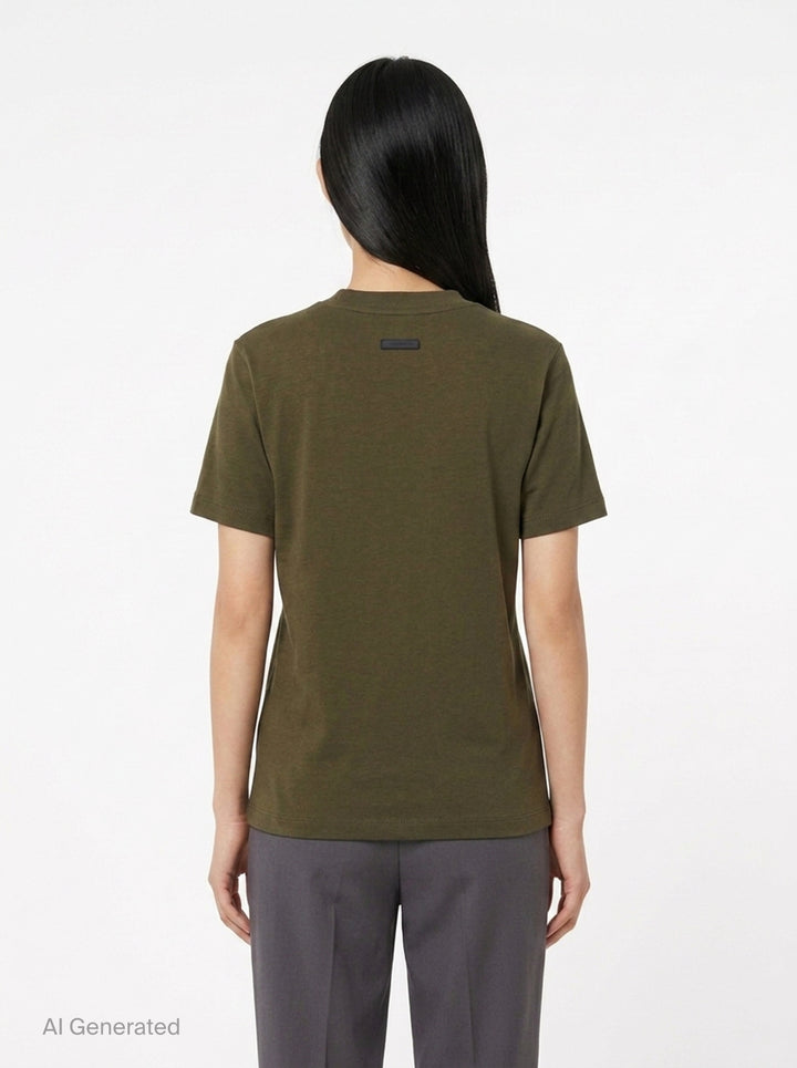 Soft Rib Fitted T-Shirt | Fear of God Essentials | Club21 - back
