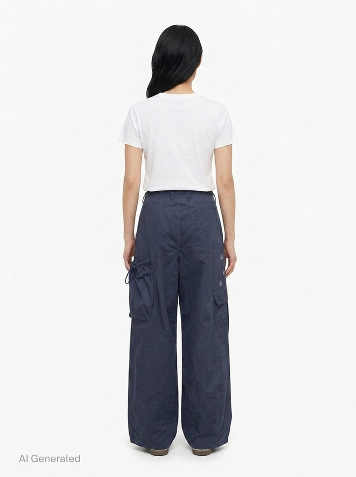 Kyoto Cargo Pants | Fritur | Club21 - back