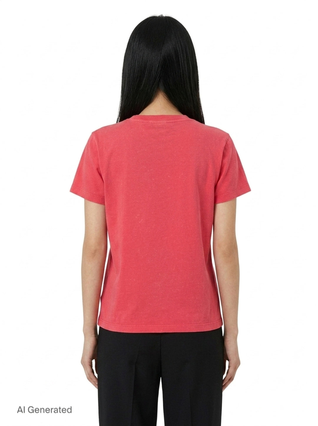 Cherry Baby Fit Tee | Ganni | Club21 - back