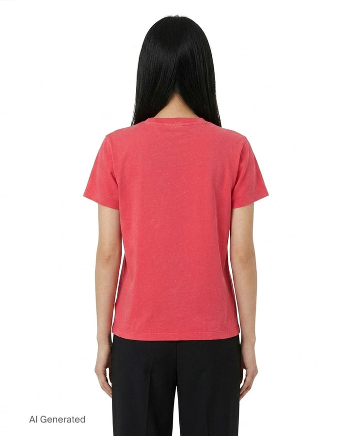Cherry Baby Fit Tee | Ganni | Club21 - back