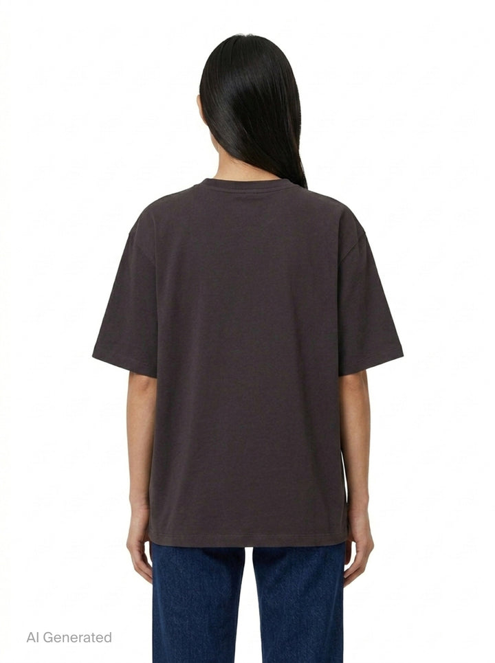 Heavy Cotton Tiger Cub Tee | Ganni | Club21 - back