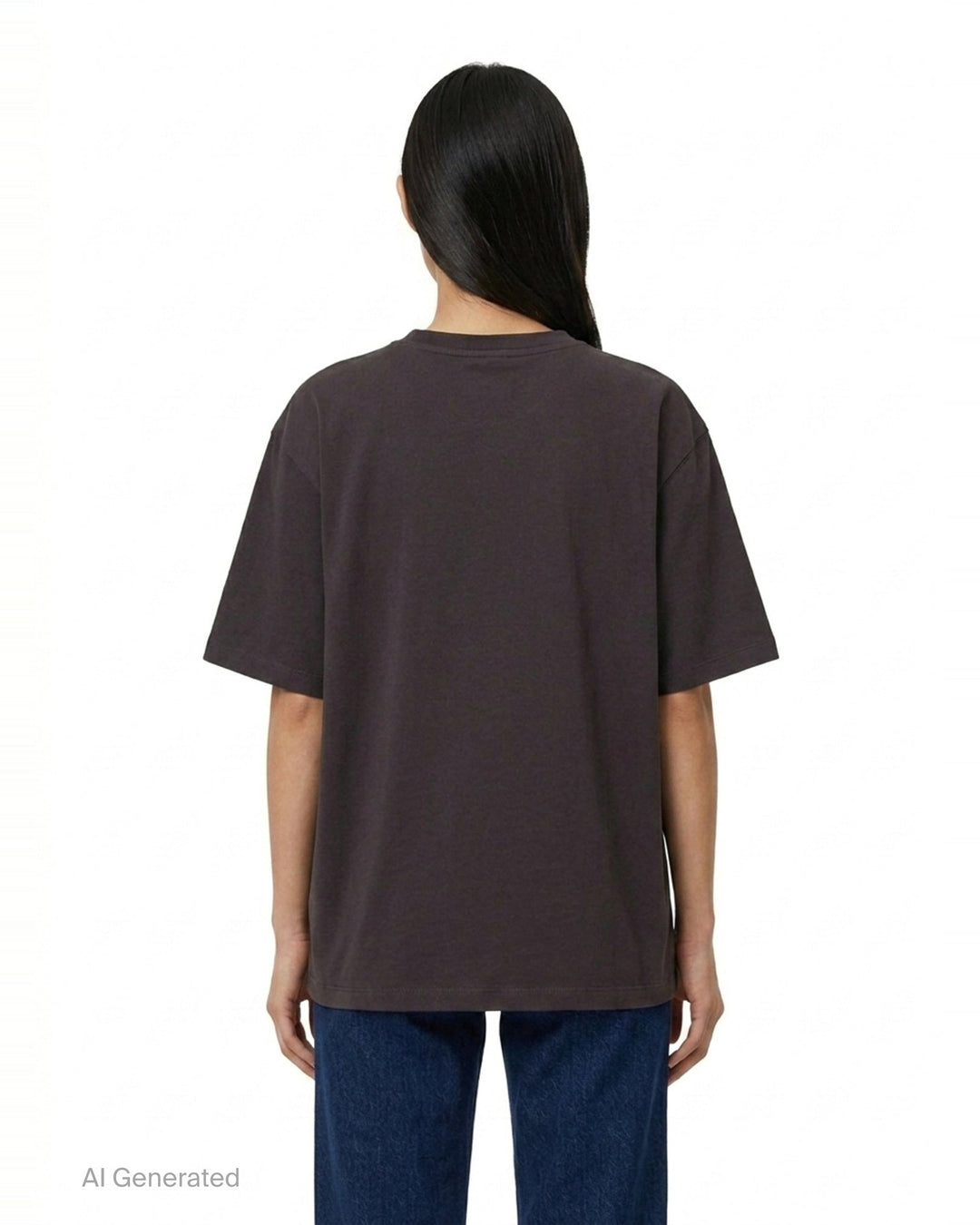 Heavy Cotton Tiger Cub Tee | Ganni | Club21 - back