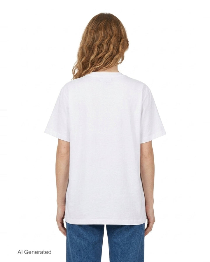 Strawberry Graphic Cotton Tee | Ganni | Club21 - back