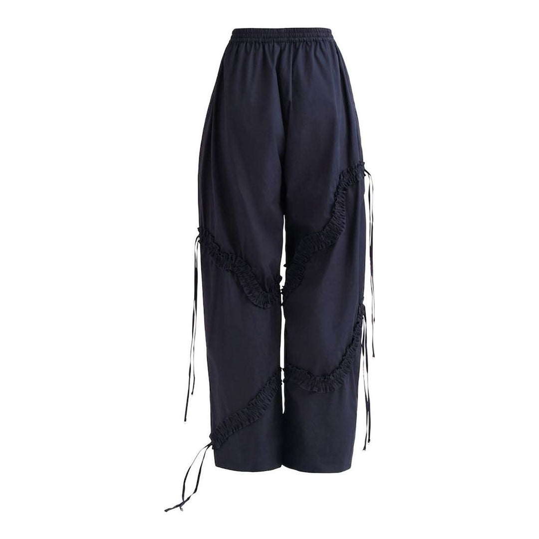 Ruffle Drawstring Trousers | Hisu Park | Club21 - packshot