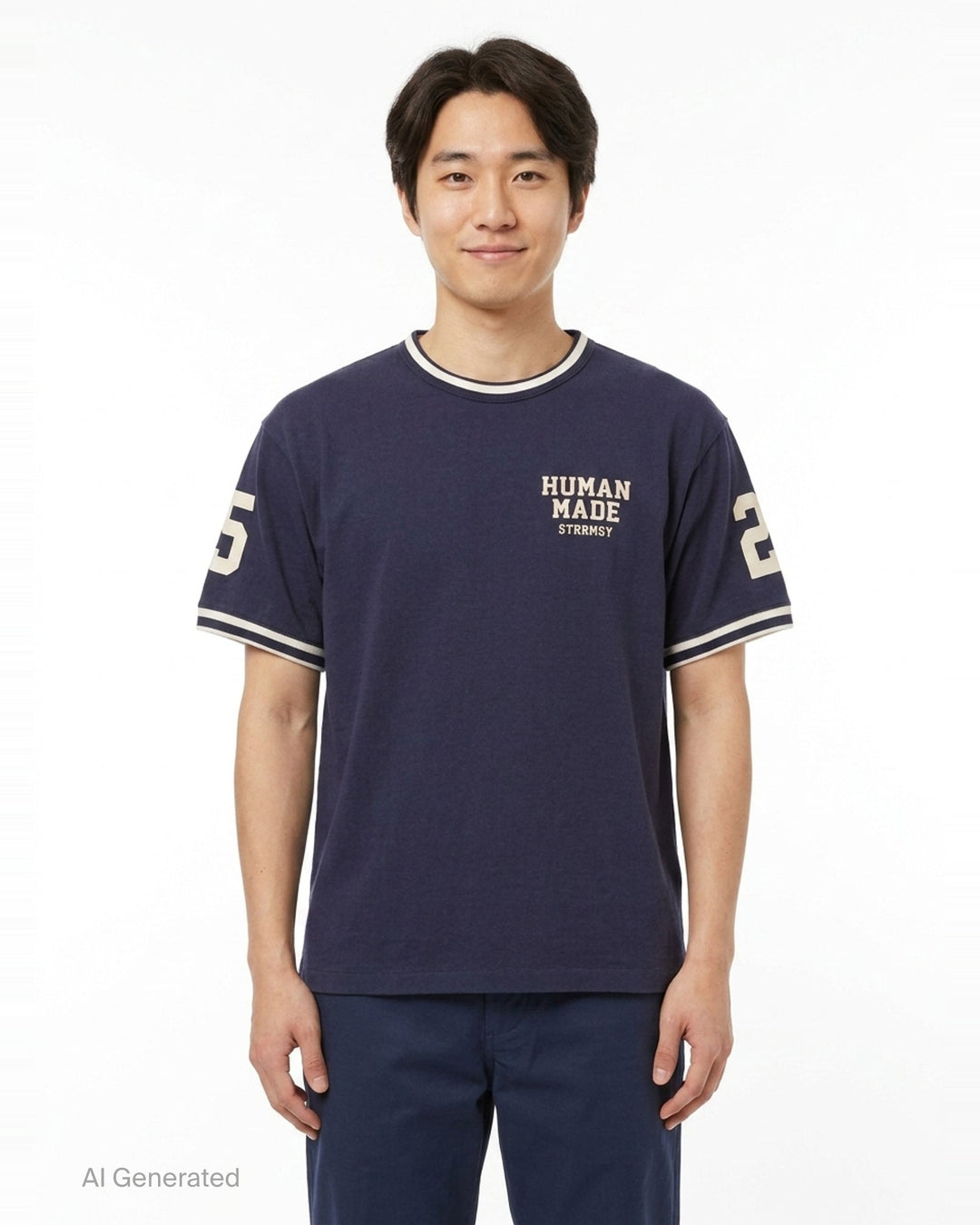 Athletic Short Sleeve Tee | Human Made | Club21 - front