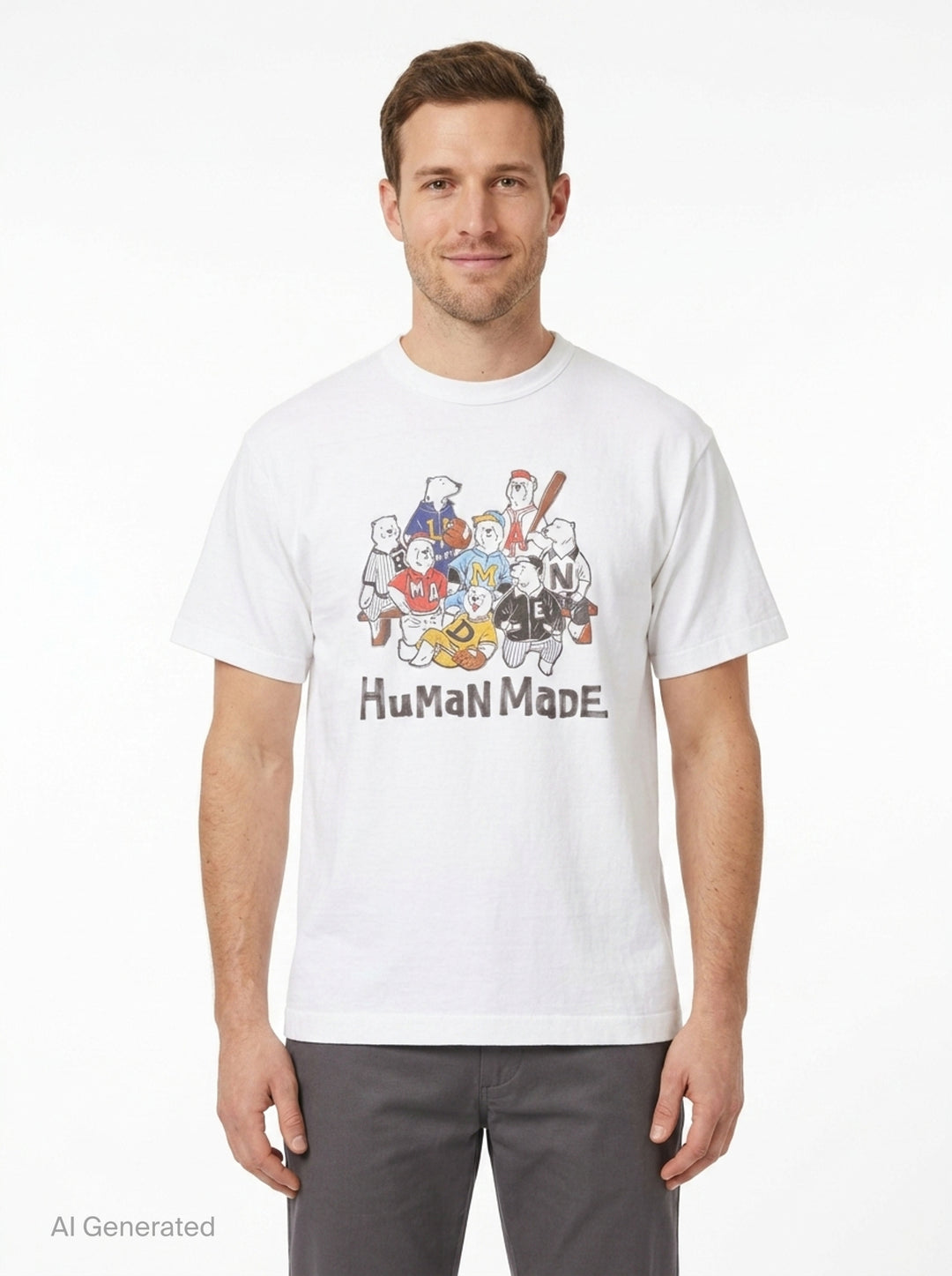 Baseball Graphic T-Shirt | Human Made | Club21 - front