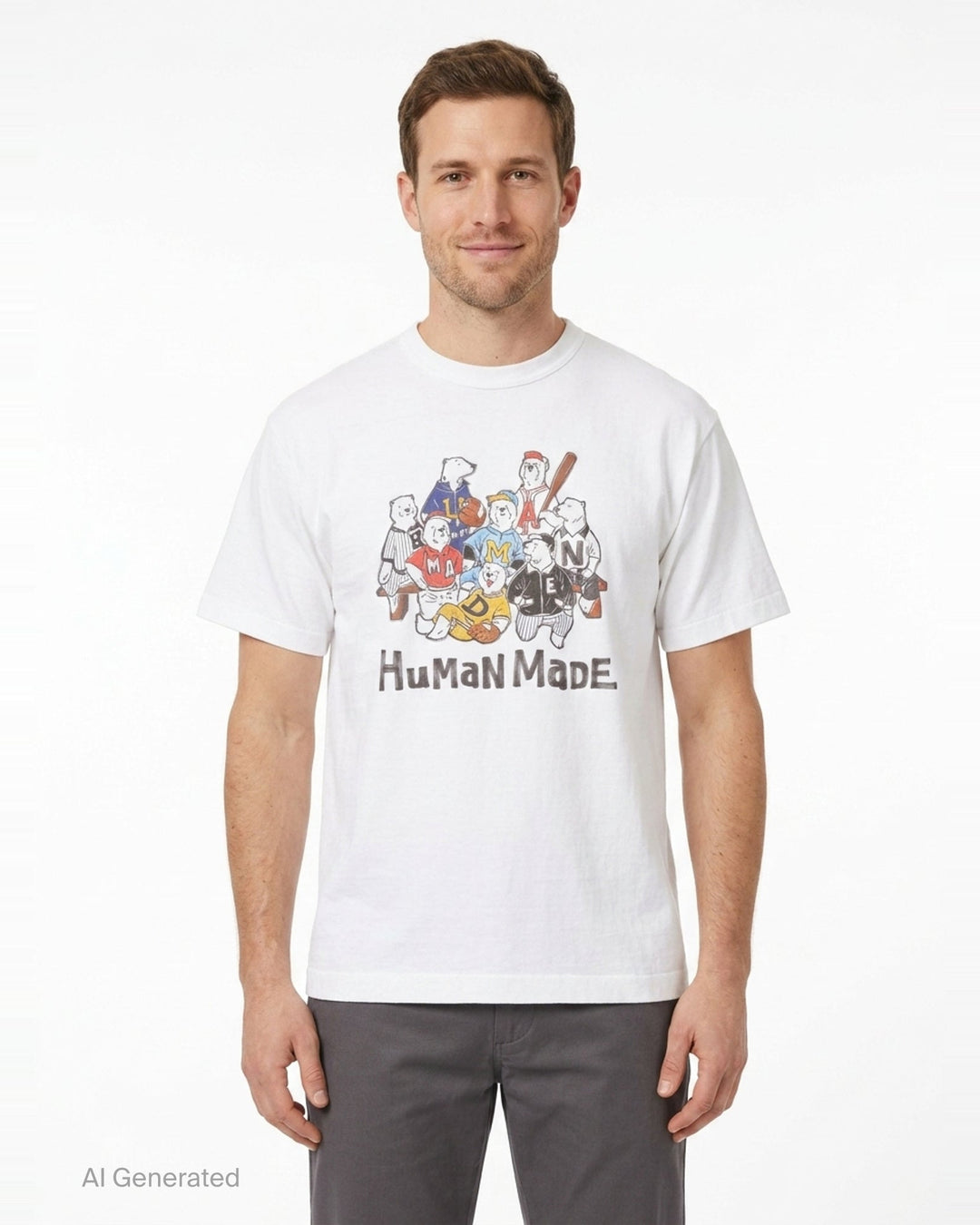 Baseball Graphic T-Shirt | Human Made | Club21 - front