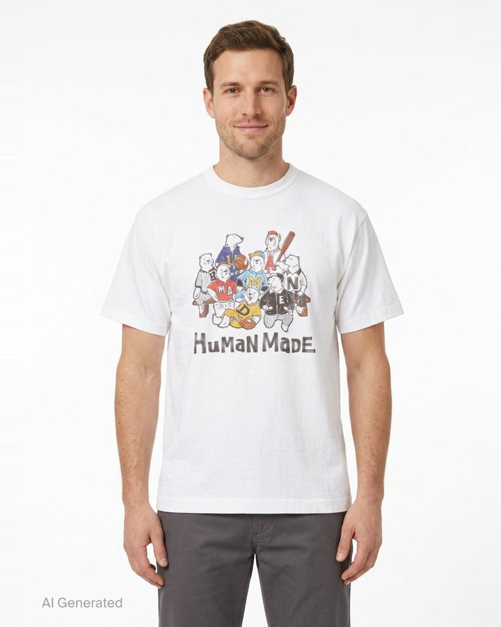 Baseball Graphic T-Shirt | Human Made | Club21 - front