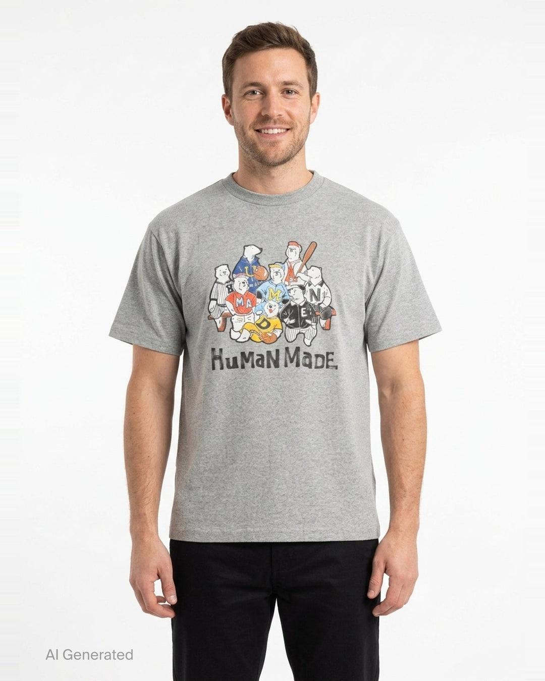 Baseball Graphic T-Shirt | Human Made | Club21 - front