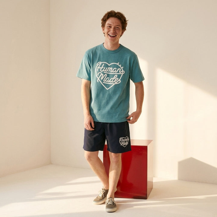 Color Heart Logo Tee | Human Made | Club21 - lifestyle