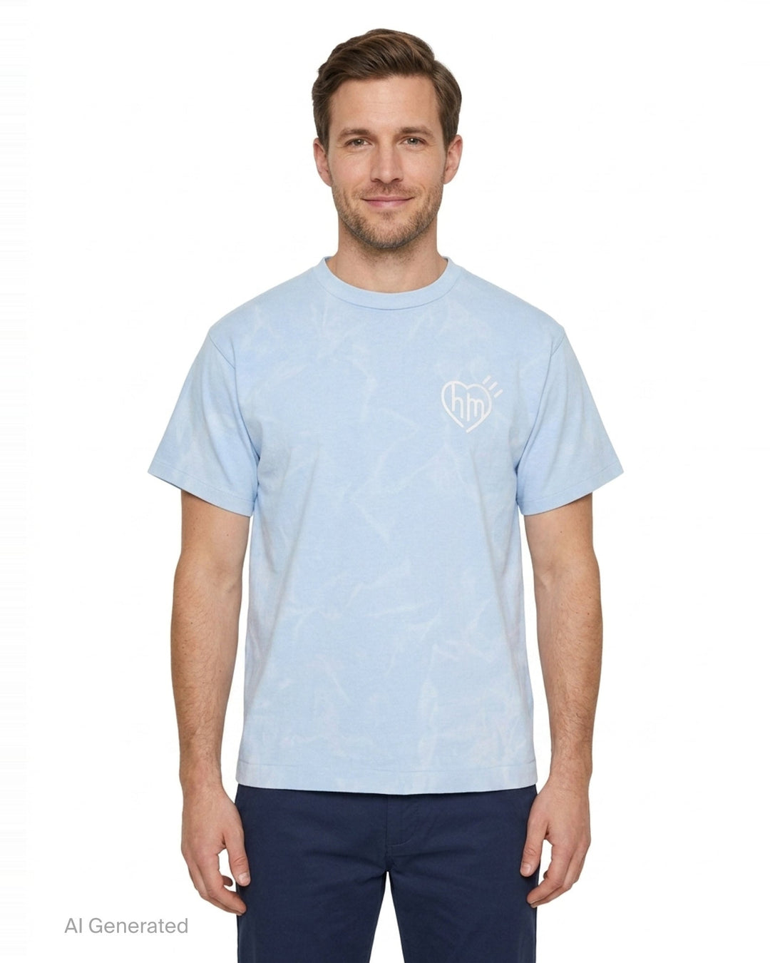 Garment Dye Short Sleeve Tee | Human Made | Club21 - front