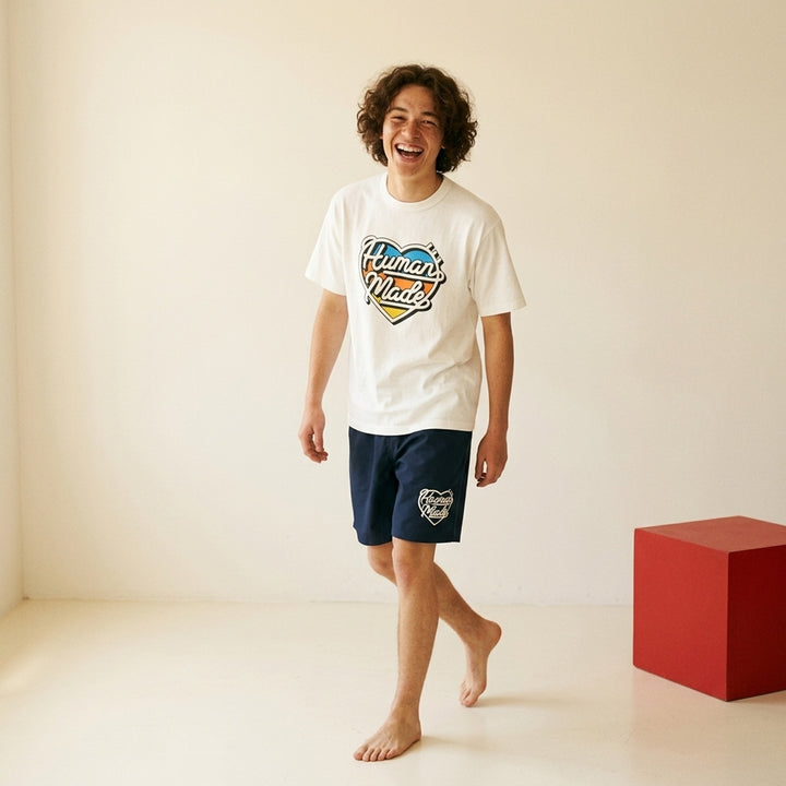 Heart Graphic Short Sleeve Tee | Human Made | Club21 - lifestyle