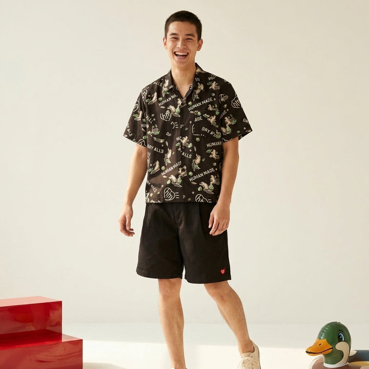 Otter Allover Printed Short Sleeve Shirt | Human Made | Club21 - lifestyle