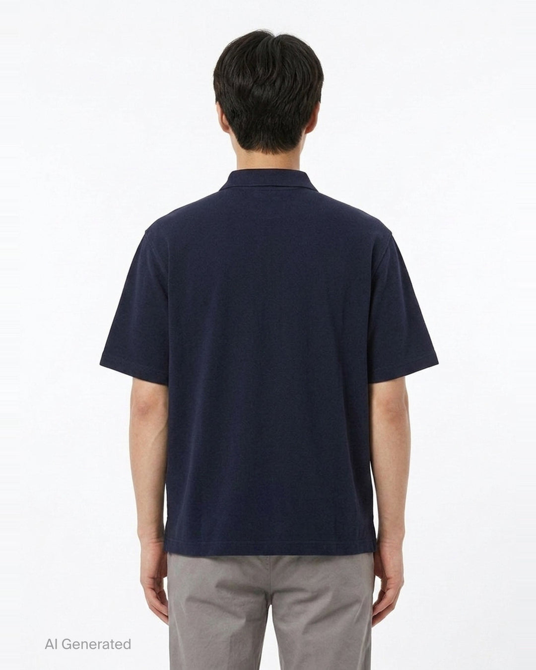 Short Sleeve Polo Shirt | Human Made | Club21 - back