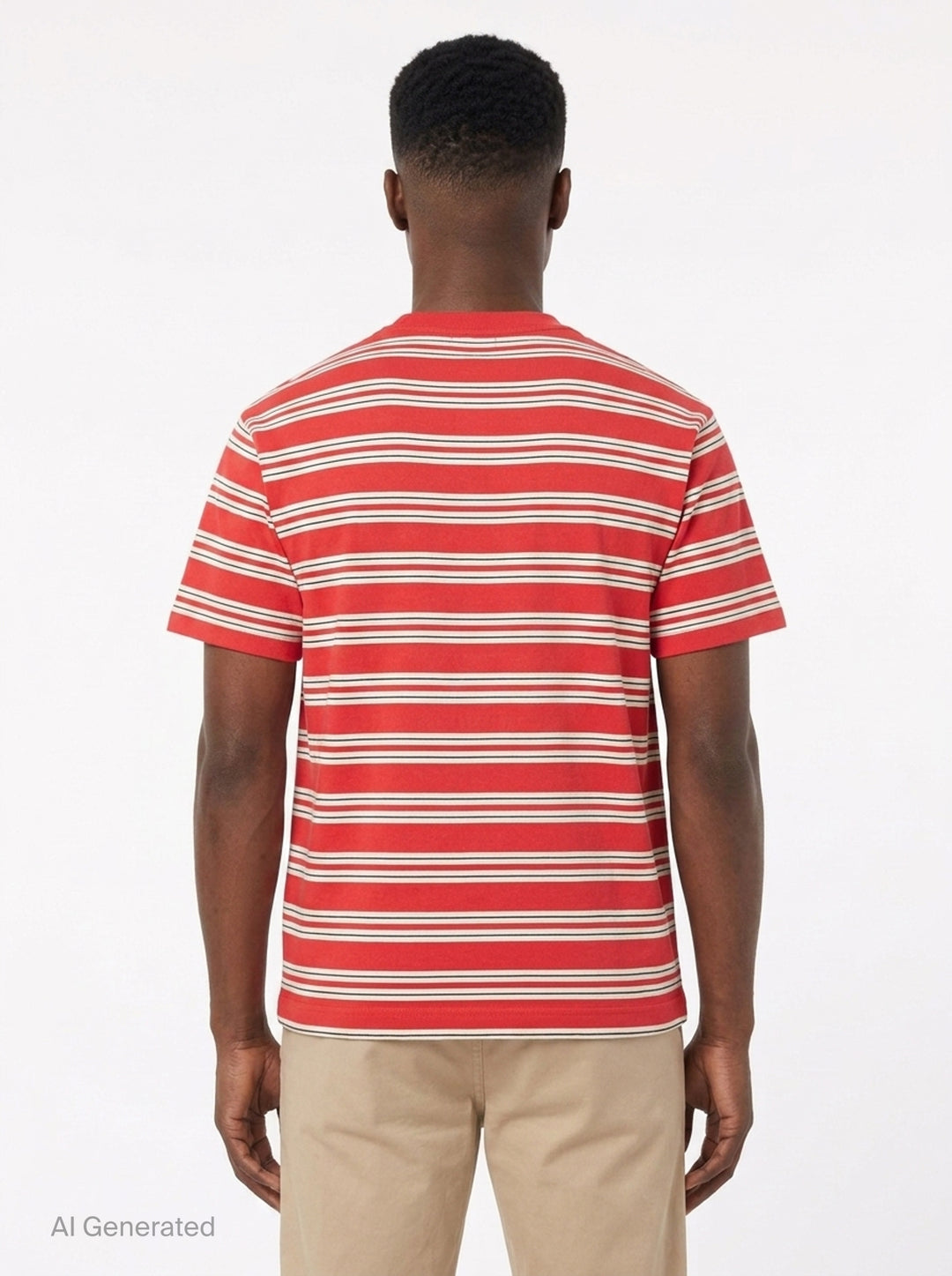Striped Short Sleeve Tee | Human Made | Club21 - back