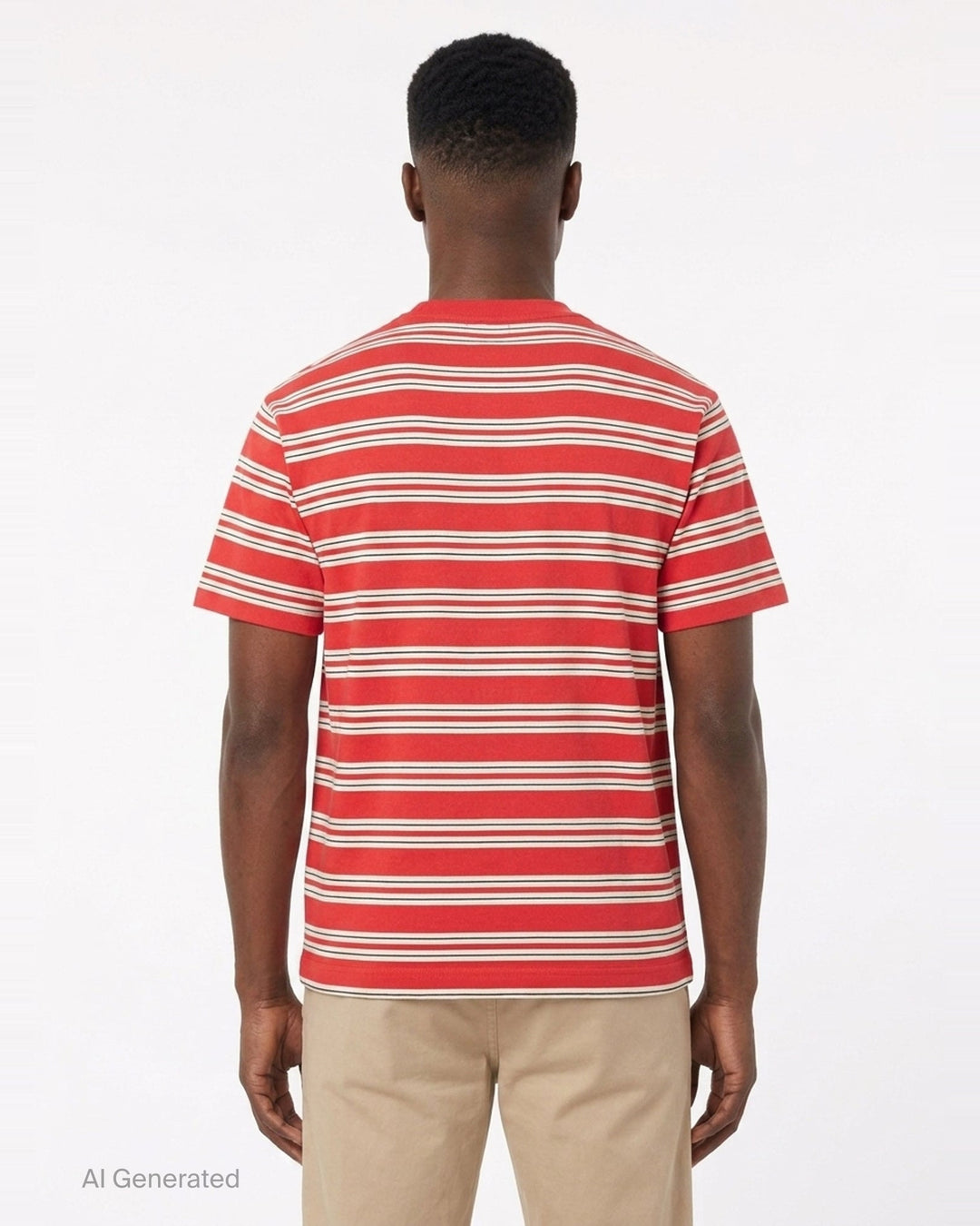 Striped Short Sleeve Tee | Human Made | Club21 - back