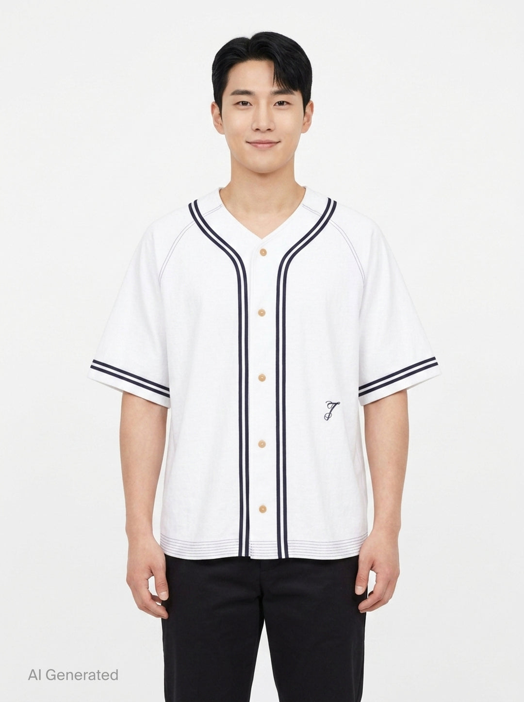Baseball Short Sleeve Jersey | Jacquemus | Club21 - front