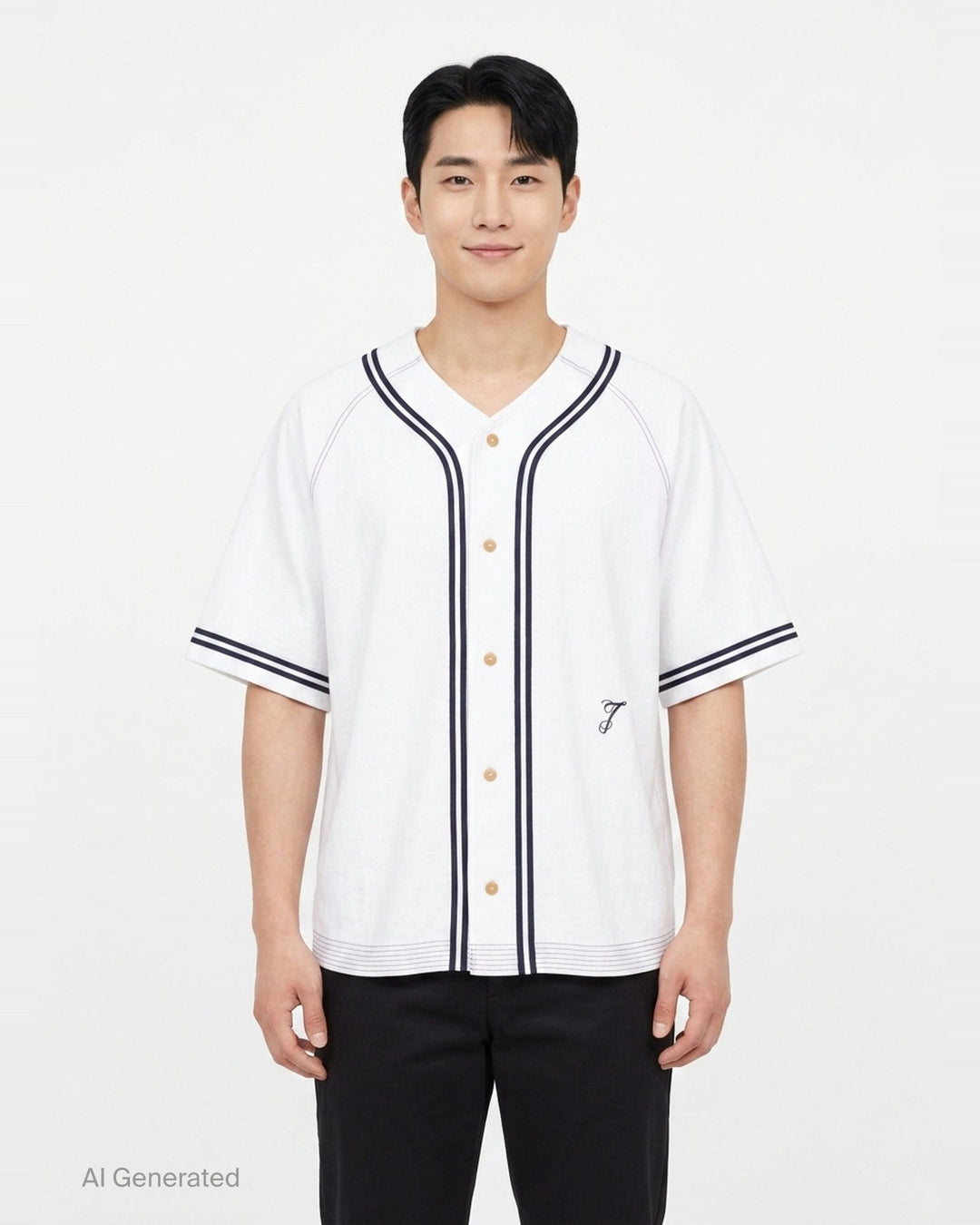 Baseball Short Sleeve Jersey | Jacquemus | Club21 - front