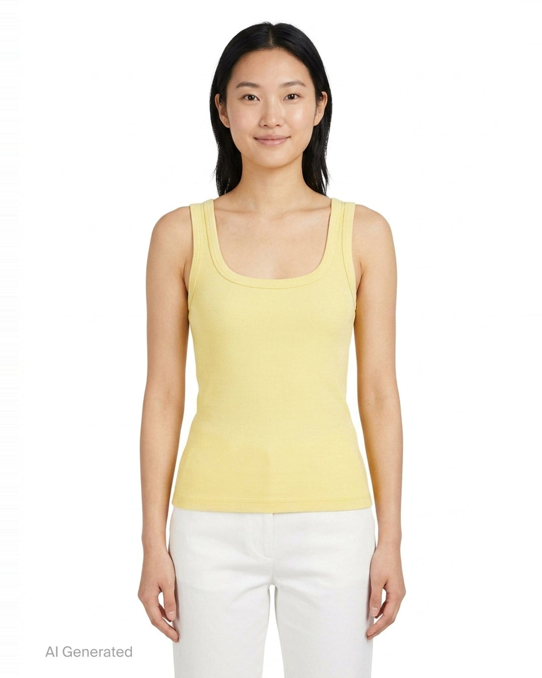 Jacquemus gros grain ribbed jersey tank top in mauve, featuring a deep scoop neckline, structured straps, and a woven brand label at the back neck - front