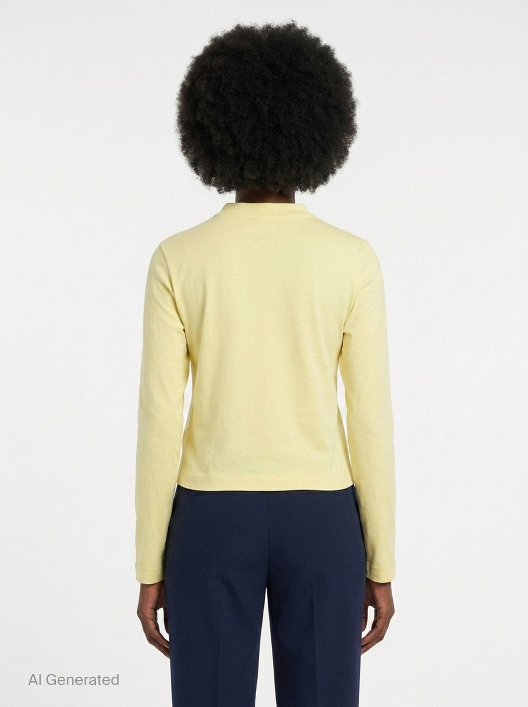 Gros Grain Long Sleeve Tee | Jacquemus | Club21 - back