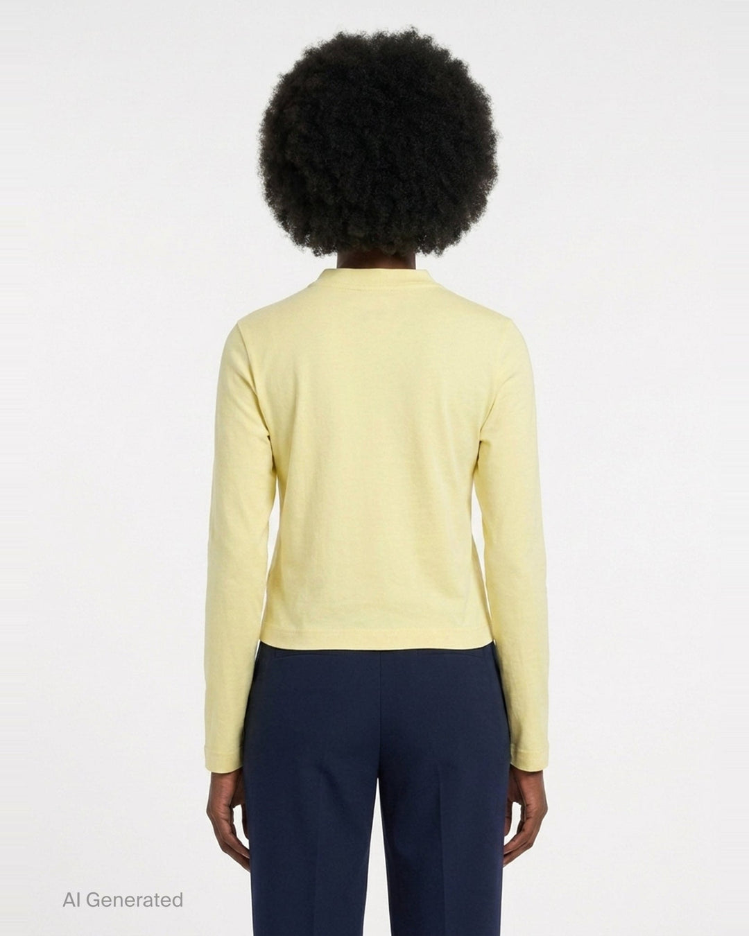 Gros Grain Long Sleeve Tee | Jacquemus | Club21 - back
