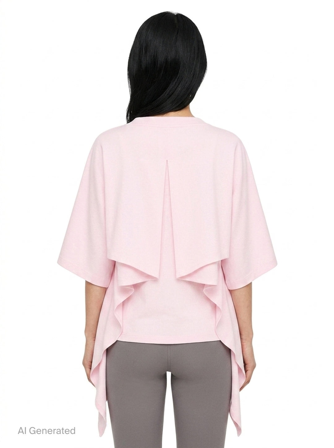 Moisson Flutter Sleeve Tee | Jacquemus | Club21 - back