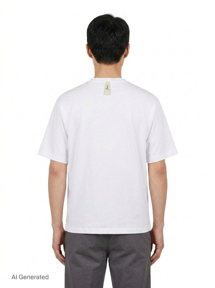 Script Logo Tee | Jacquemus | Club21 - back