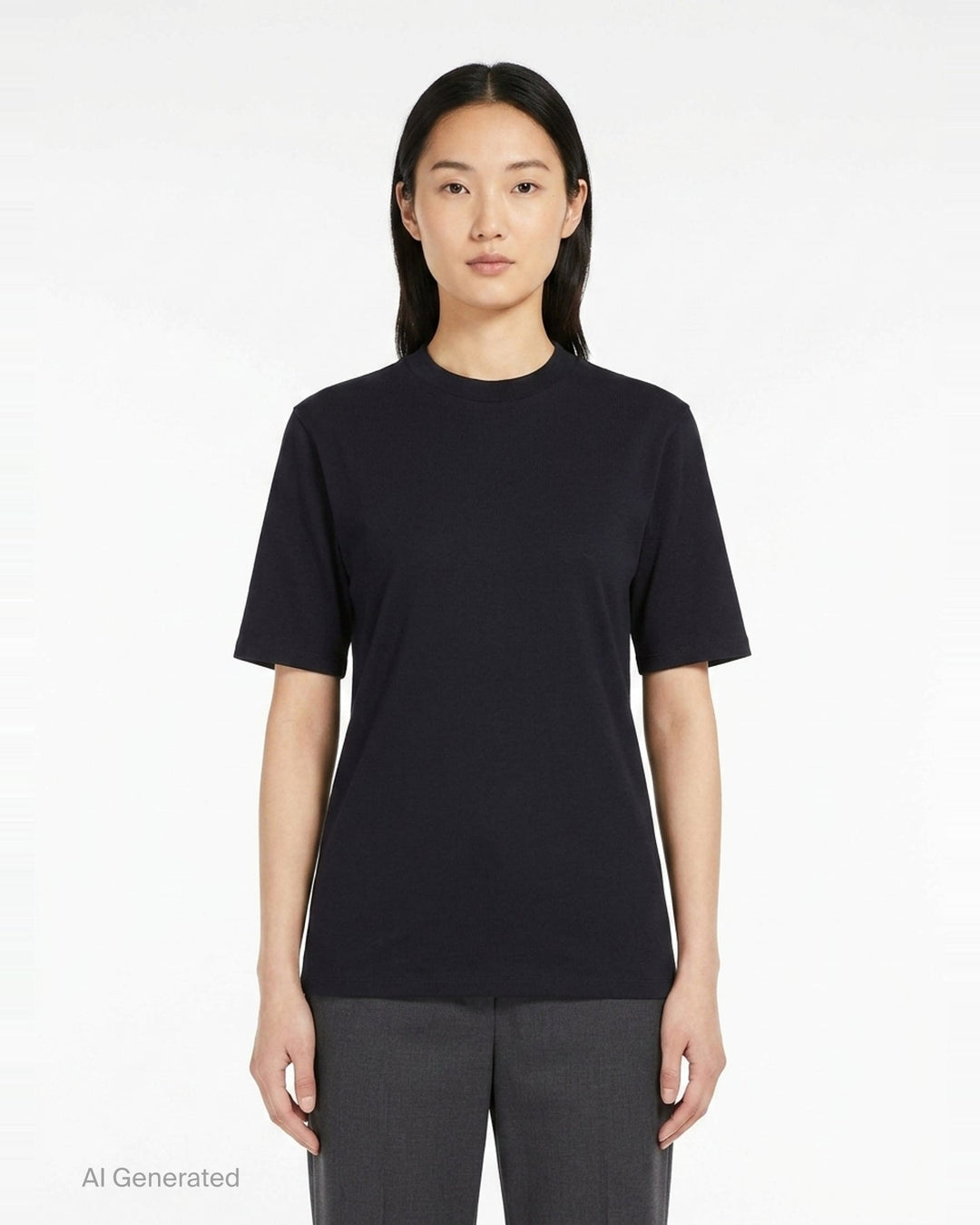 Cotton Basic Short Sleeve Tee | Jil Sander | Club21 - front