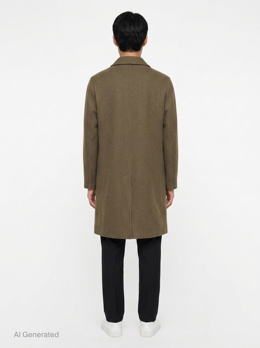 Double Split Overcoat | Jil Sander | Club21 - back