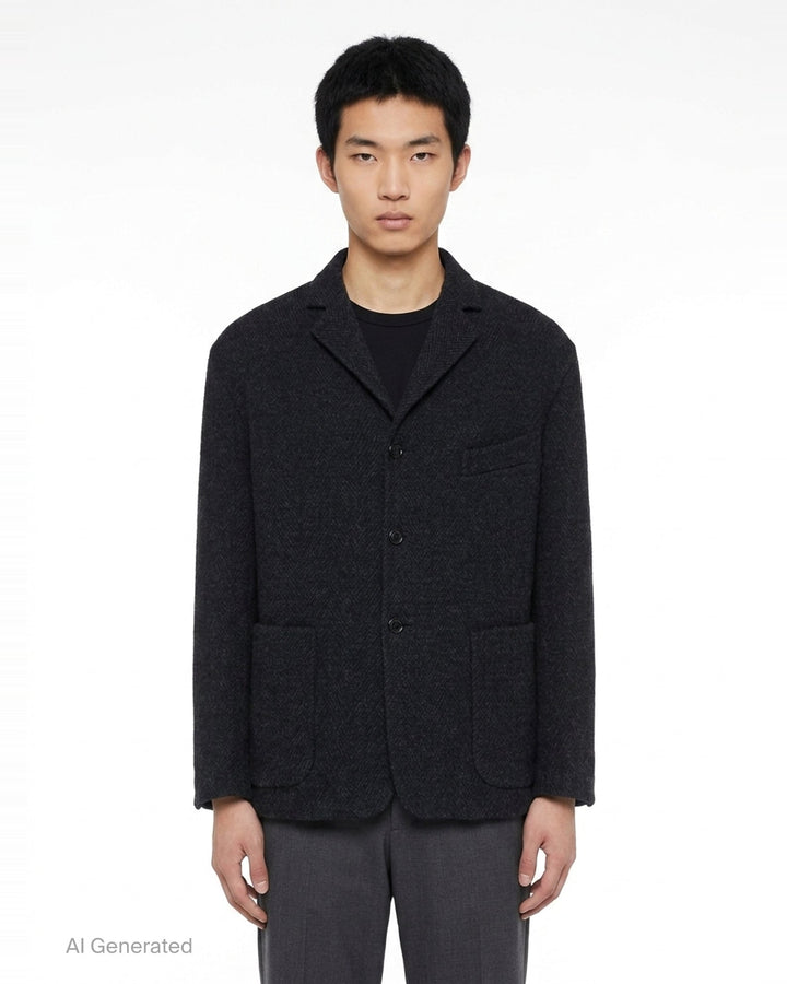 Double Split Sport Jacket | Jil Sander | Club21 - front