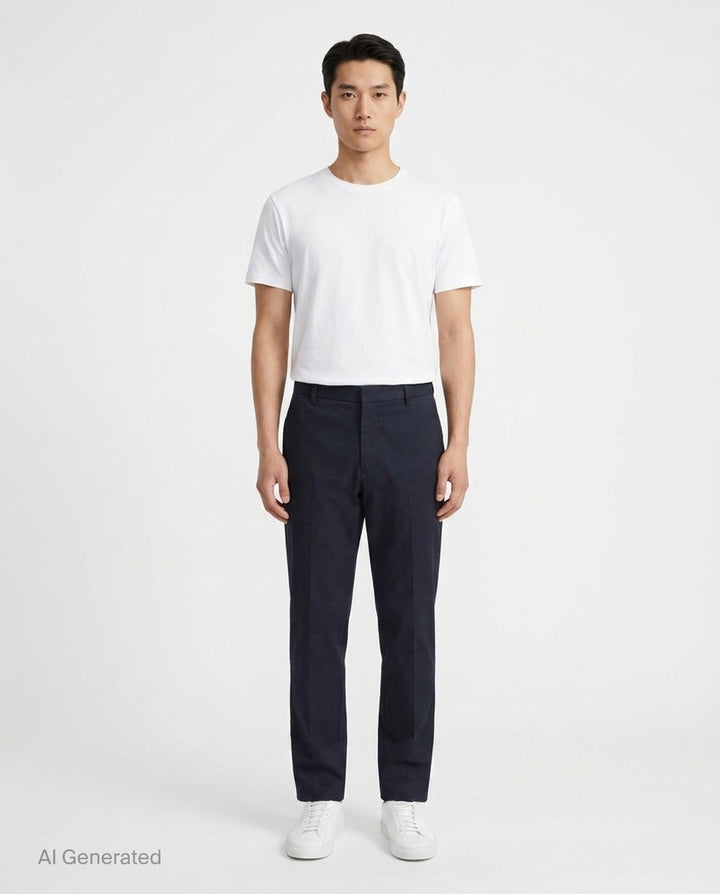 Light Brushed Wool Trousers | Jil Sander | Club21 - front