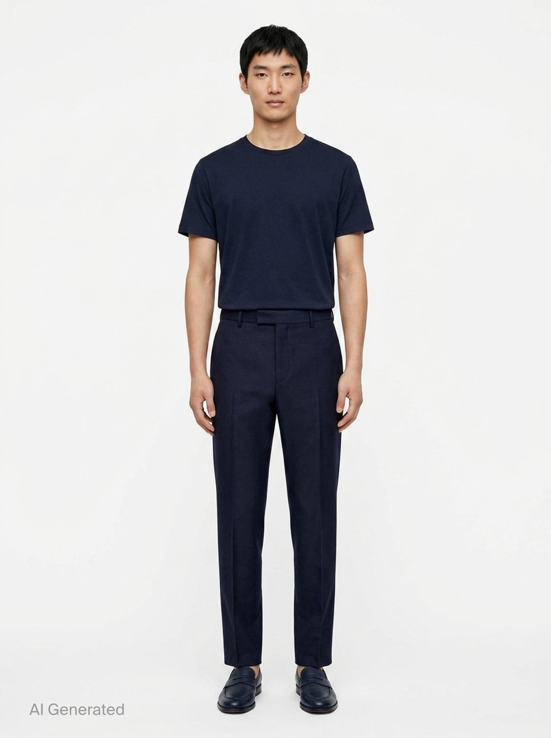 Light Brushed Wool Trousers | Jil Sander | Club21 - front