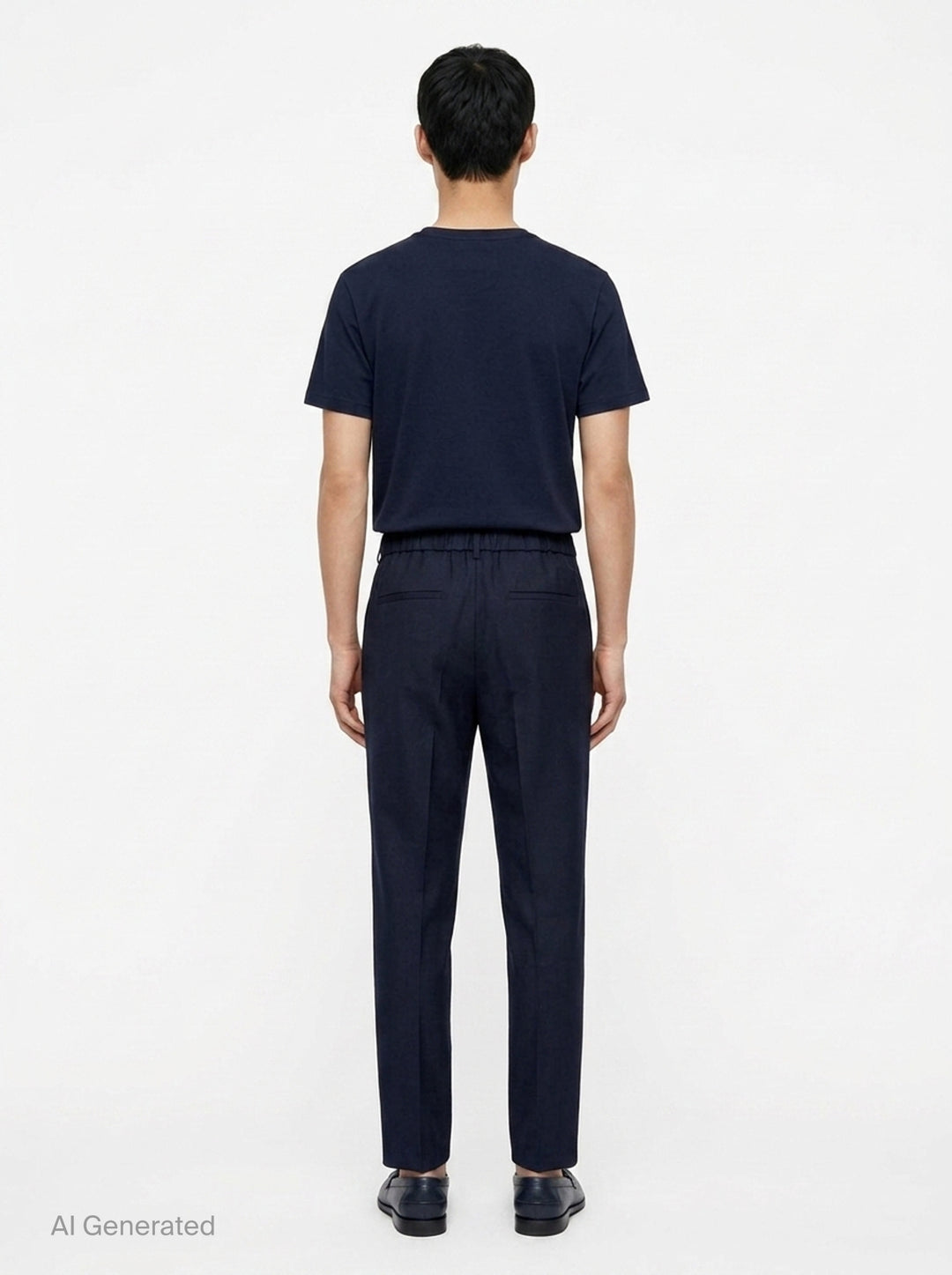 Light Brushed Wool Trousers | Jil Sander | Club21 - back