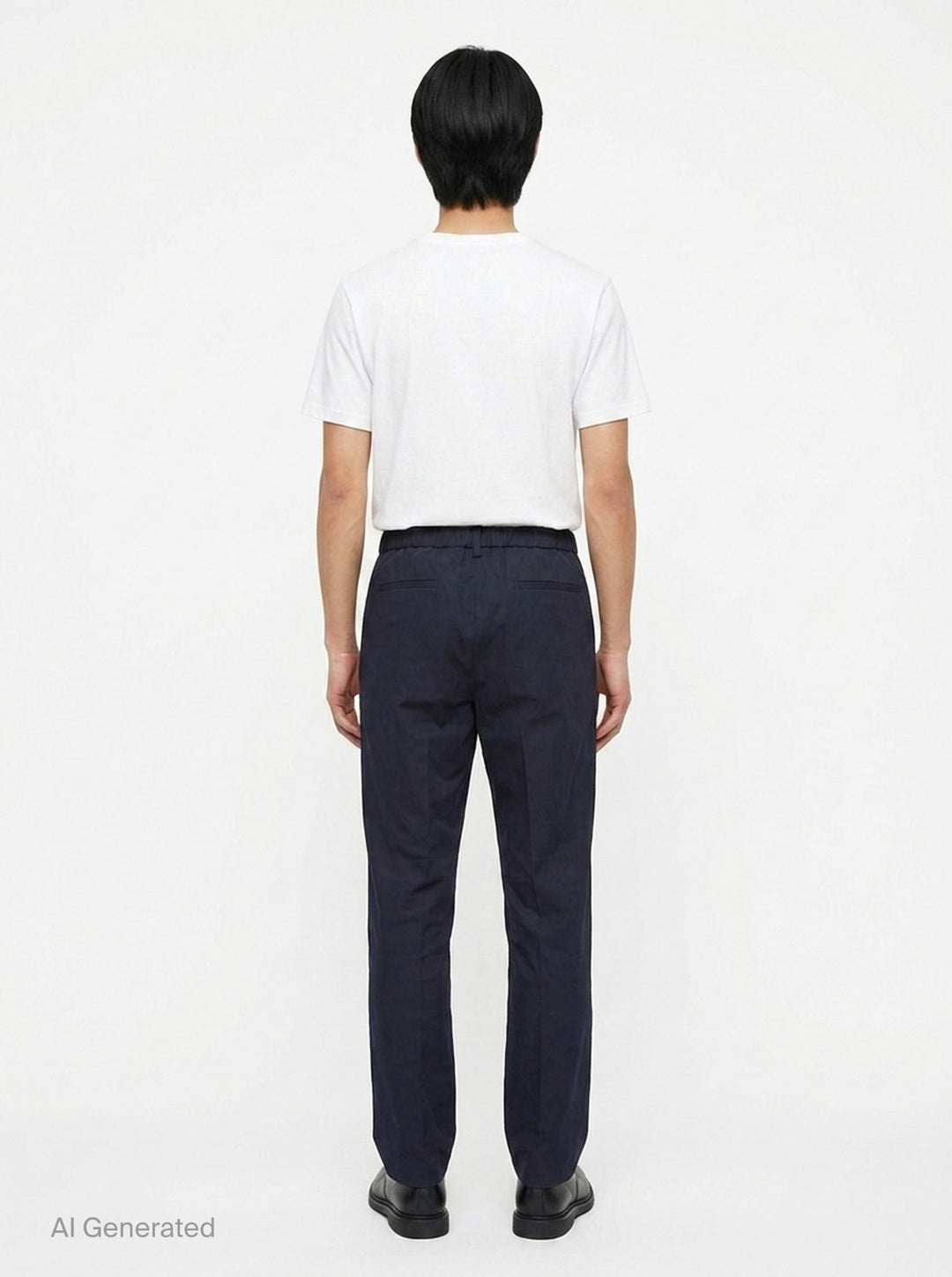 Light Brushed Wool Trousers | Jil Sander | Club21 - back
