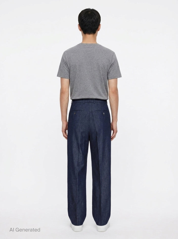 Lightweight Pleated Trousers | Jil Sander | Club21 - back