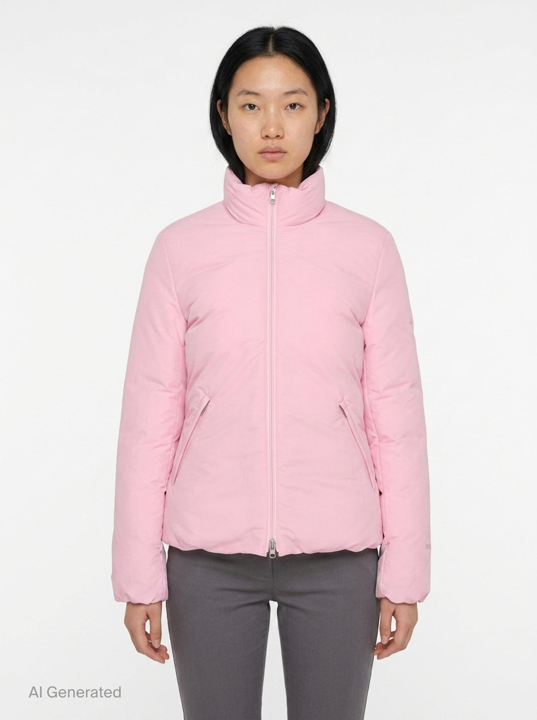 Logo Water-Repellent Down Jacket | Jil Sander | Club21 - front