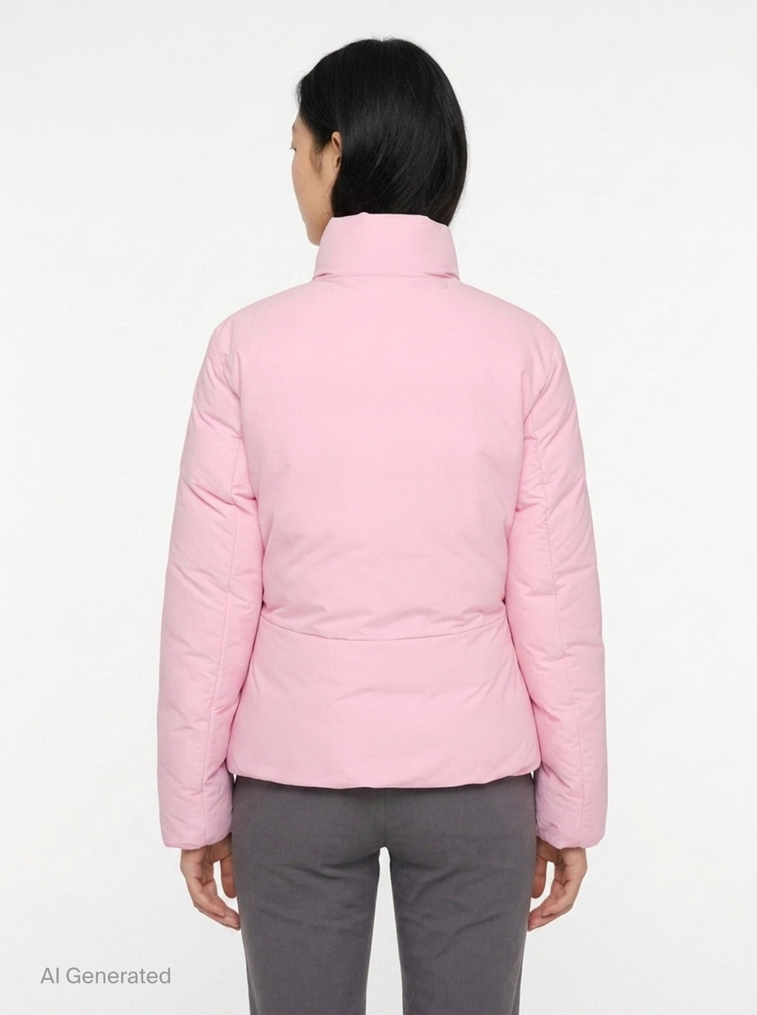 Logo Water-Repellent Down Jacket | Jil Sander | Club21 - back