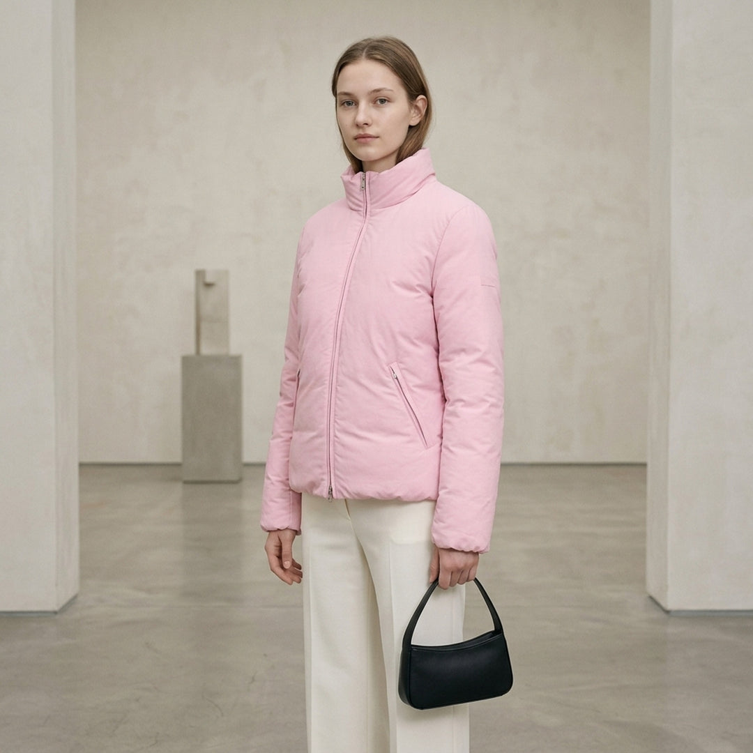 Logo Water-Repellent Down Jacket | Jil Sander | Club21 - lifestyle